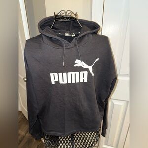 Puma, cropped sweatshirt
